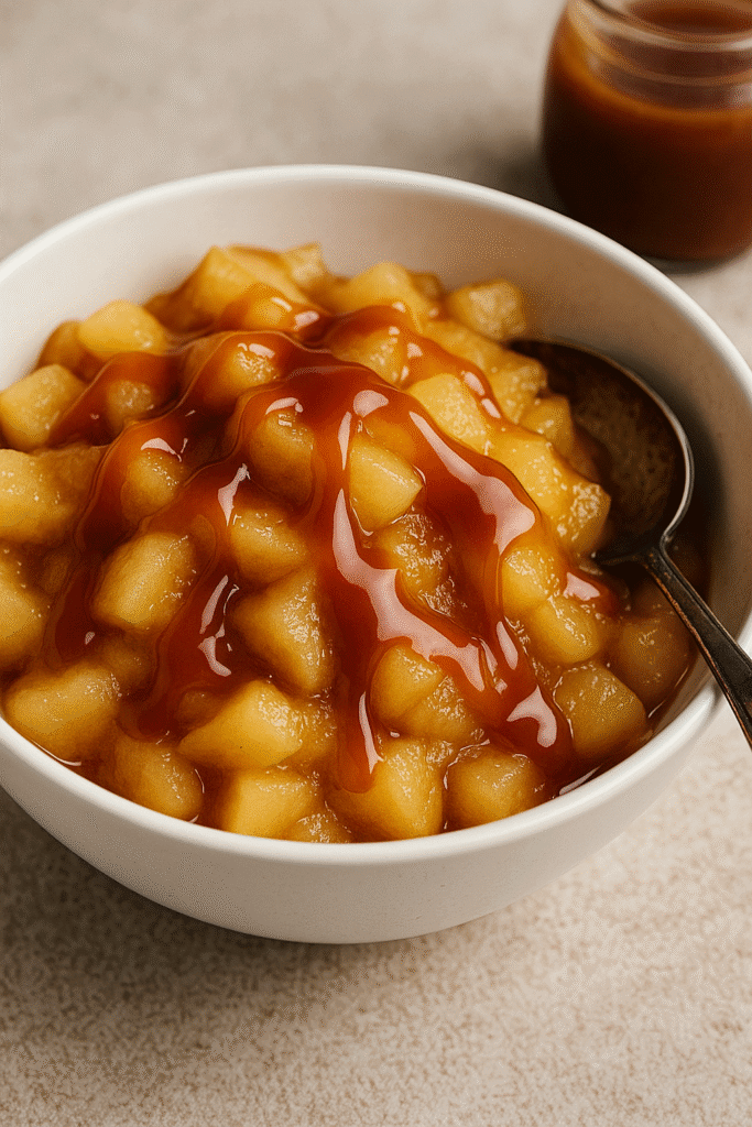 Pommes Au Caramel Au Beurre Salé